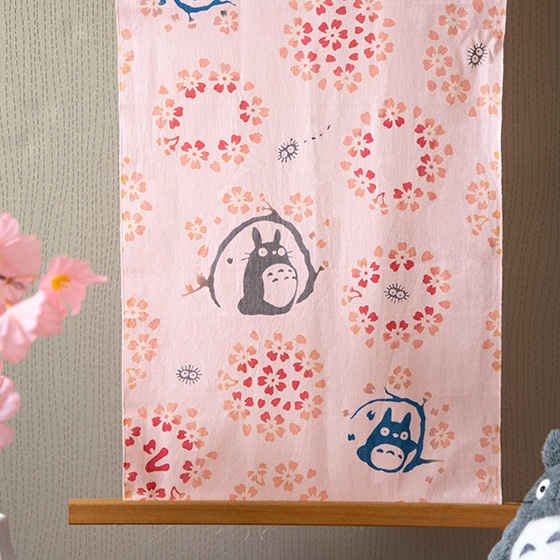 すずらん かまわぬ 限定 手ぬぐい となりのトトロ 玉桜 桜 ジブリ