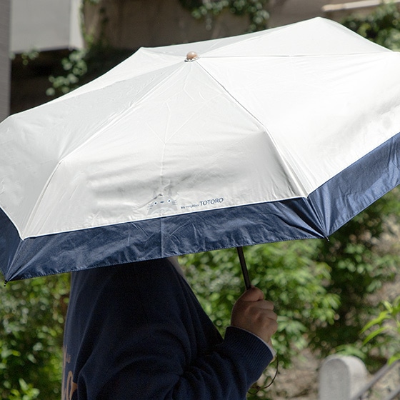 となりのトトロ 晴雨兼用 折りたたみ傘 ワンポイント | どんぐり共和国