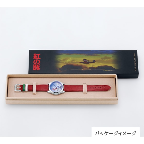 紅の豚 30周年限定モデル 腕時計 赤 ACCK726 | どんぐり共和国