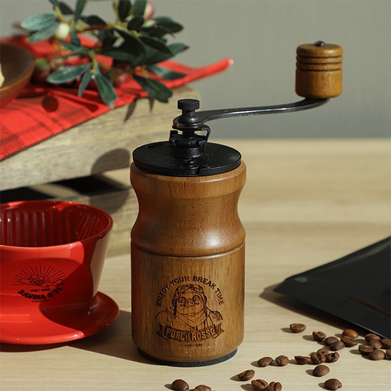 【どんぐり共和国限定】紅の豚 Kalita 手挽きコーヒーミル