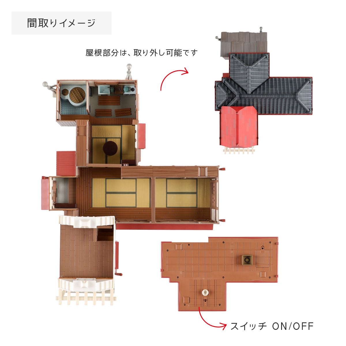 となりのトトロ みんなの草壁家 | どんぐり共和国そらのうえ店