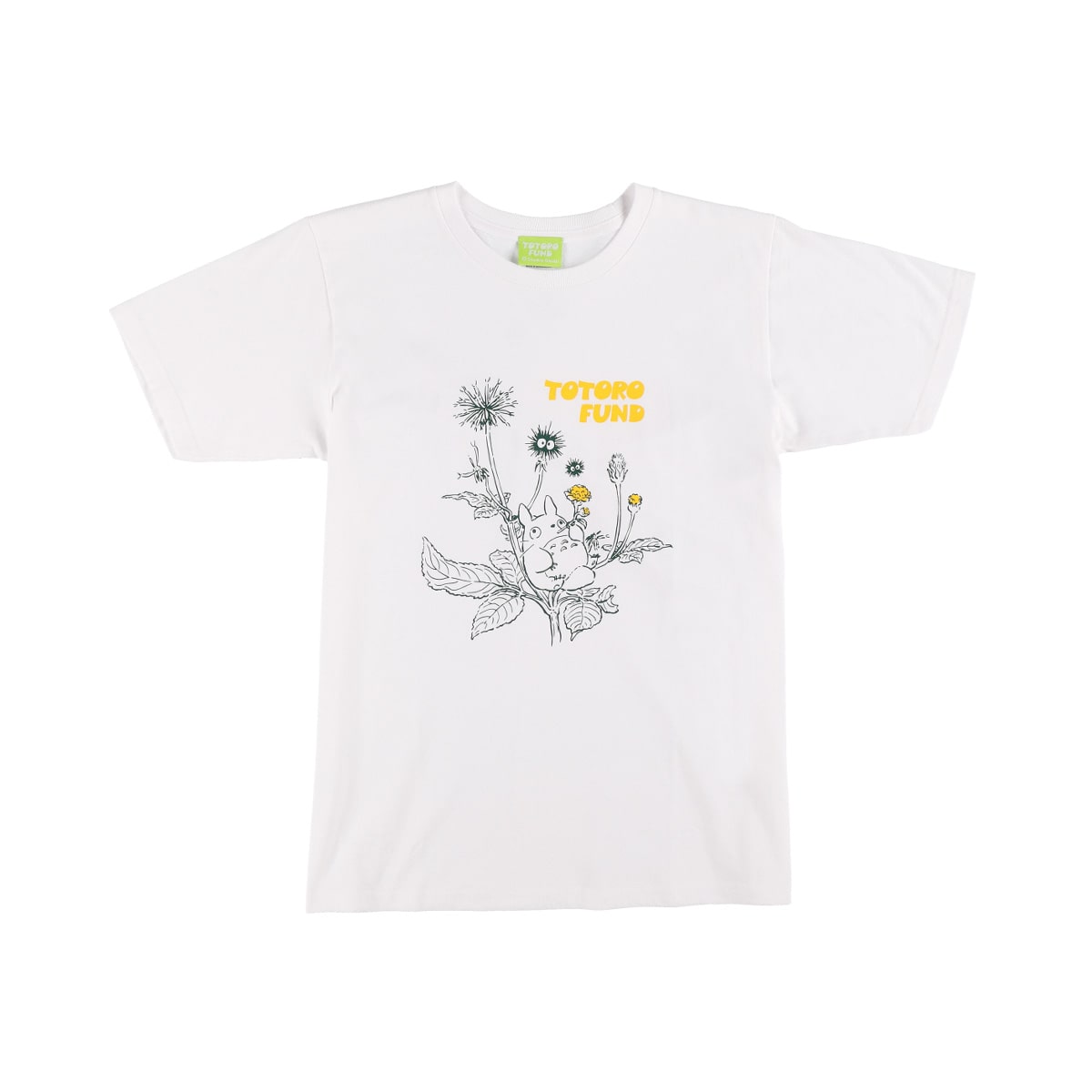 トトロファンドグッズ Tシャツ（センダングサ）白