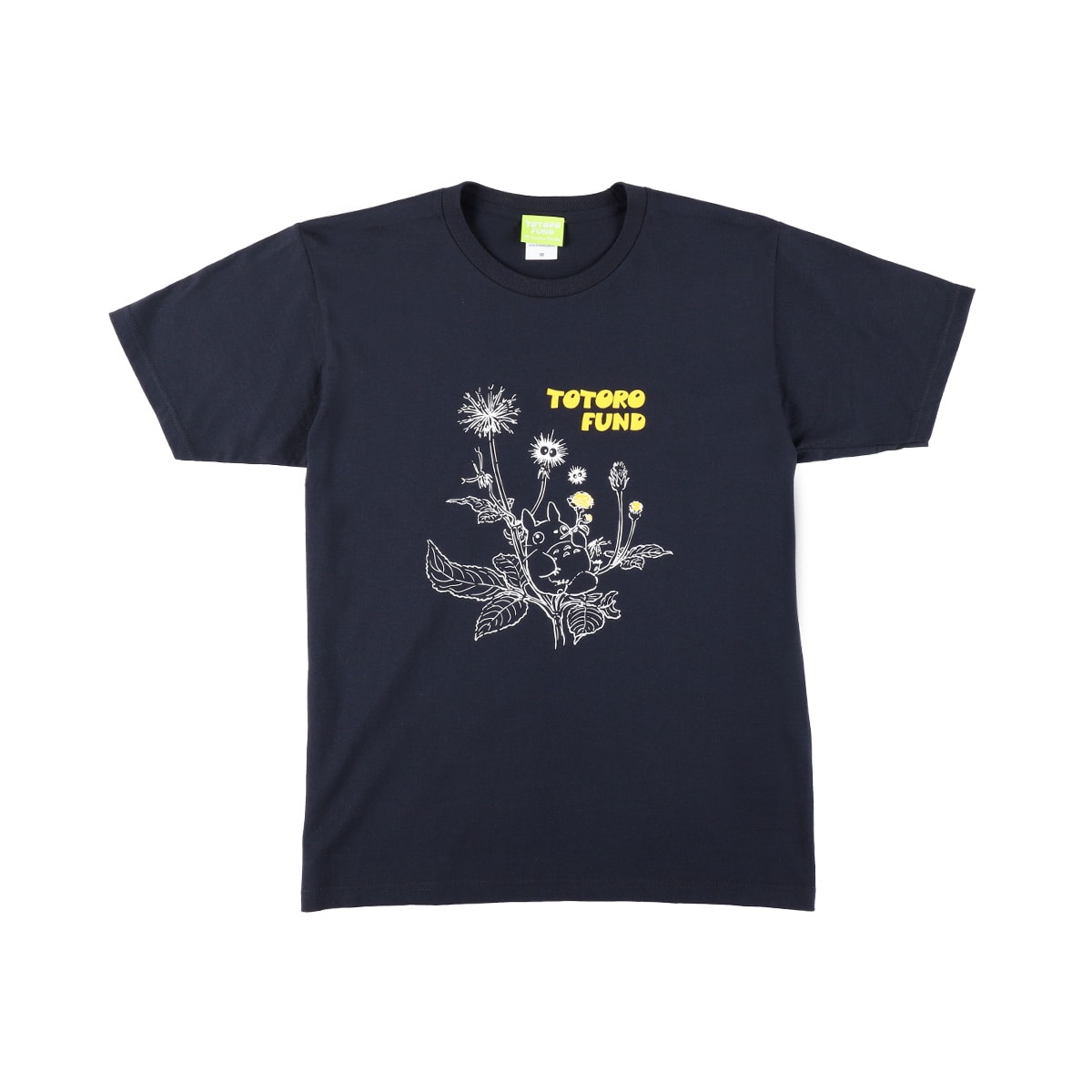 トトロファンドグッズ Tシャツ（センダングサ）紺